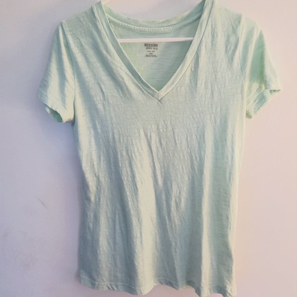 MOSSIMO Light Blue Medium V-Neck